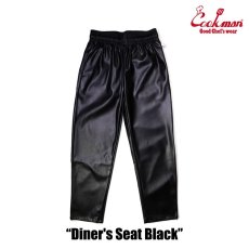 画像4: COOKMAN  Chef Pants Diner's Seat Black (Black) (4)