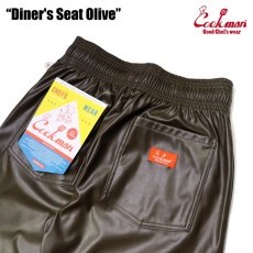 画像6: COOKMAN  Chef Pants Diner's Seat Olive (Olive Green) (6)