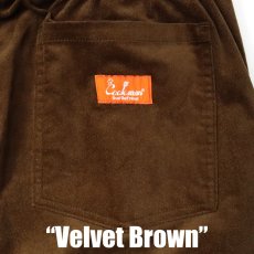 画像7: COOKMAN  Chef Pants Velvet Brown (Brown) (7)