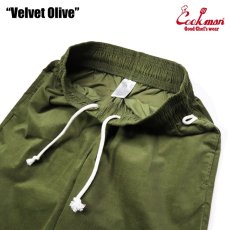 画像5: COOKMAN  Chef Pants Velvet Olive (Olive Green) (5)