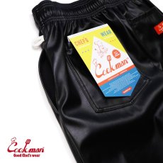 画像9: COOKMAN  Chef Pants Diner's Seat Black (Black) (9)