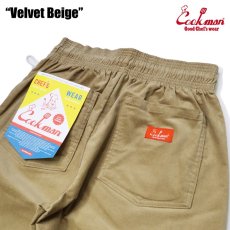 画像6: COOKMAN  Chef Pants Velvet Beige (Beige) (6)