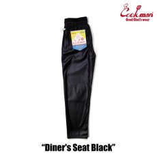 画像2: COOKMAN  Chef Pants Diner's Seat Black (Black) (2)