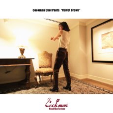 画像10: COOKMAN  Chef Pants Velvet Brown (Brown) (10)