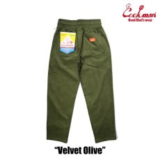 画像3: COOKMAN  Chef Pants Velvet Olive (Olive Green) (3)