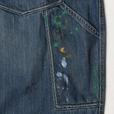 画像9: Liberaiders  DENIM PAINTER SARROUEL PANTS (DARK BLUE) (9)