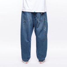 画像14: Liberaiders  DENIM PAINTER SARROUEL PANTS (DARK BLUE) (14)