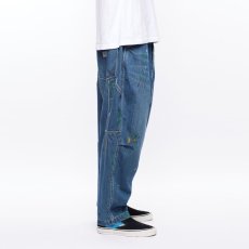 画像16: Liberaiders  DENIM PAINTER SARROUEL PANTS (DARK BLUE) (16)