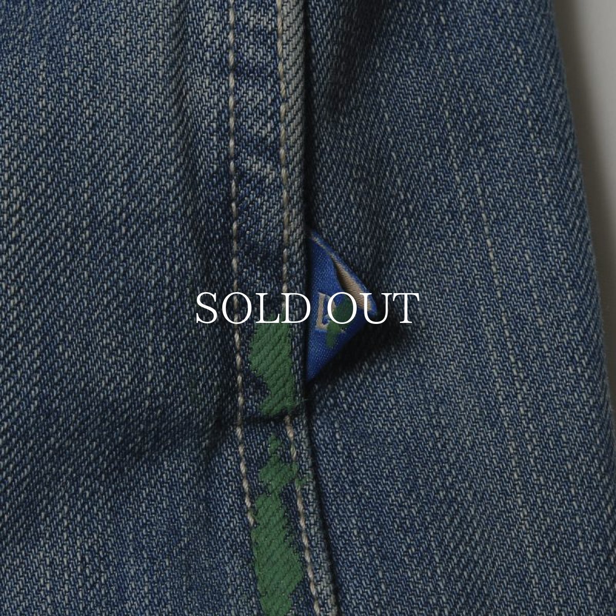 画像4: Liberaiders  DENIM PAINTER SARROUEL PANTS (LIGHT BLUE) (4)