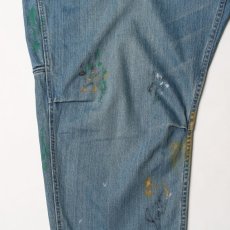 画像5: Liberaiders  DENIM PAINTER SARROUEL PANTS (LIGHT BLUE) (5)