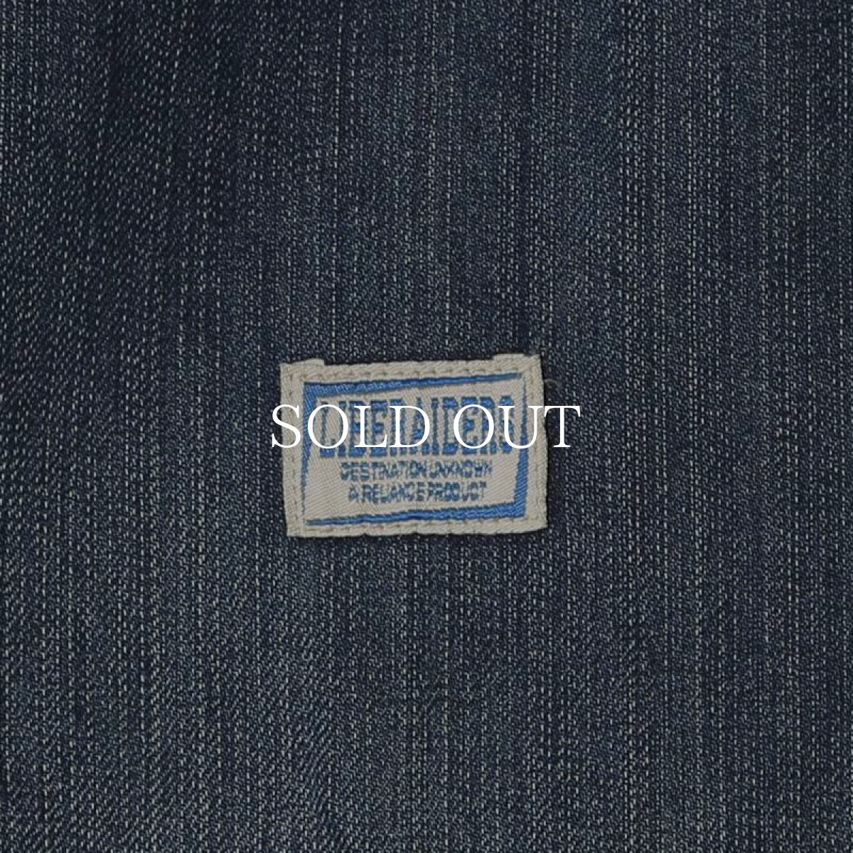 画像8: Liberaiders  DENIM PAINTER SARROUEL PANTS (DARK BLUE) (8)