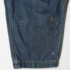 画像7: Liberaiders  DENIM PAINTER SARROUEL PANTS (DARK BLUE) (7)