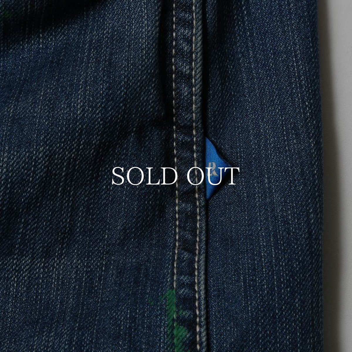 画像5: Liberaiders  DENIM PAINTER SARROUEL PANTS (DARK BLUE) (5)