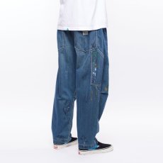 画像15: Liberaiders  DENIM PAINTER SARROUEL PANTS (DARK BLUE) (15)