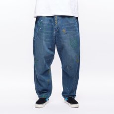 画像10: Liberaiders  DENIM PAINTER SARROUEL PANTS (DARK BLUE) (10)