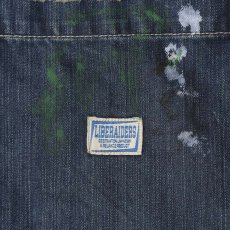 画像8: Liberaiders  PAINT SPLATTER DENIM JACKET (DARK BLUE) (8)