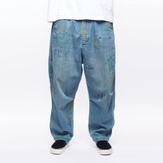 画像10: Liberaiders  DENIM PAINTER SARROUEL PANTS (LIGHT BLUE) (10)