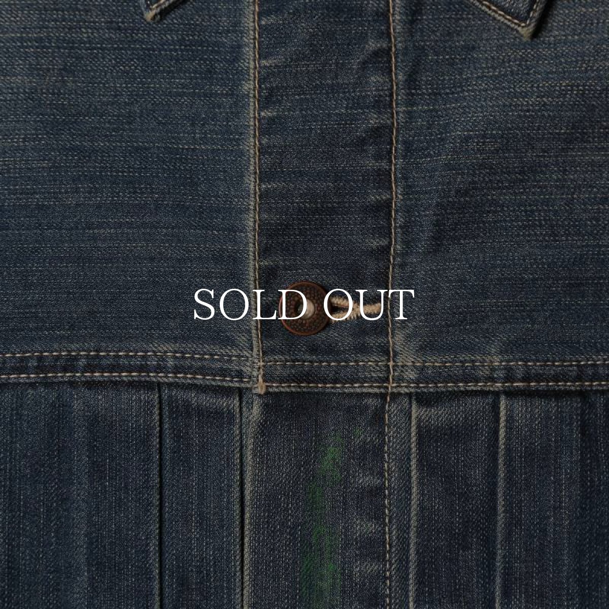 画像4: Liberaiders  PAINT SPLATTER DENIM JACKET (DARK BLUE) (4)