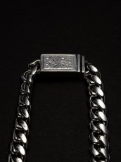 画像2: ANTIDOTE BUYERS CLUB   Engraved Box Crasp Chain (Silver) (2)