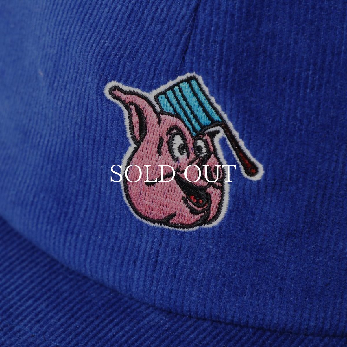画像4: PORKCHOP GARAGE SUPPLY  OLD PORK CORDUROY CAP (ROYAL) (4)