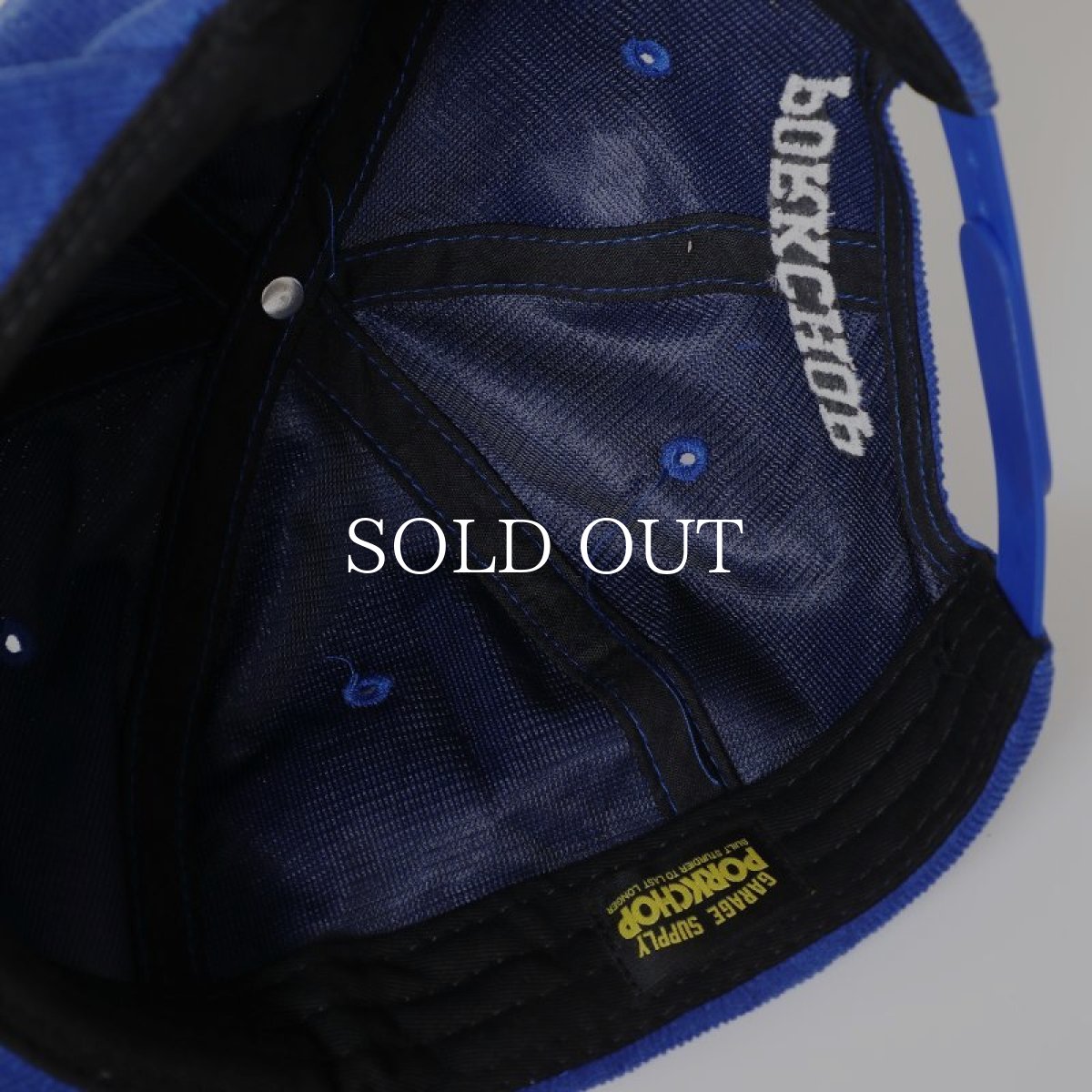 画像5: PORKCHOP GARAGE SUPPLY  OLD PORK CORDUROY CAP (ROYAL) (5)