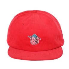画像1: PORKCHOP GARAGE SUPPLY  OLD PORK CORDUROY CAP (RED) (1)