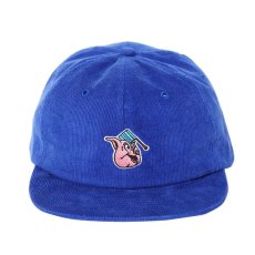 画像1: PORKCHOP GARAGE SUPPLY  OLD PORK CORDUROY CAP (ROYAL) (1)