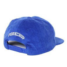 画像2: PORKCHOP GARAGE SUPPLY  OLD PORK CORDUROY CAP (ROYAL) (2)