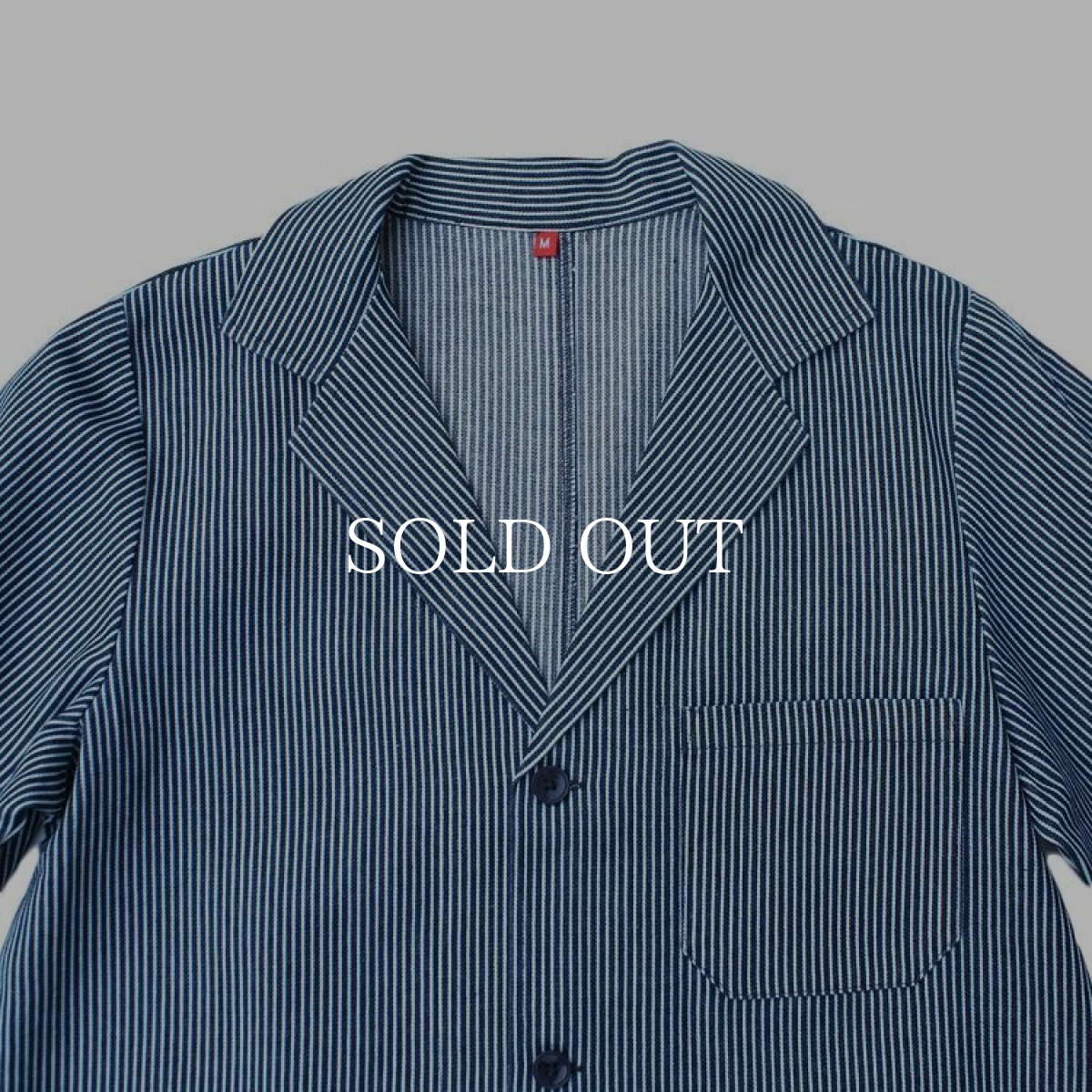 画像3: COOKMAN  Lab.Jacket Hickory (Navy) (3)