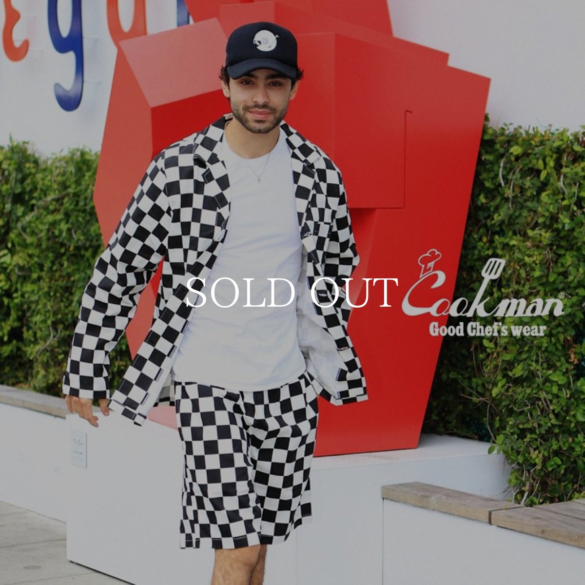 画像9: COOKMAN  Lab.Jacket Checker (Black) (9)