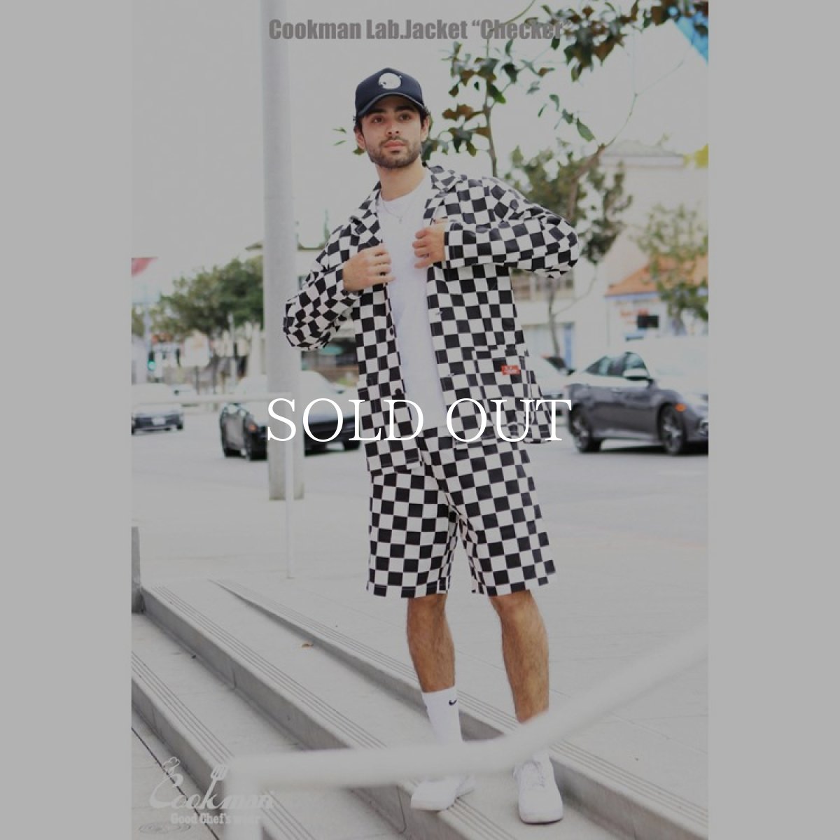 画像10: COOKMAN  Lab.Jacket Checker (Black) (10)