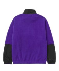 画像2: HUF  RANGE QUARTER ZIP POLAR FLEECE (PURPLE) (2)