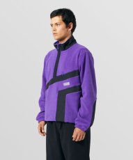 画像4: HUF  RANGE QUARTER ZIP POLAR FLEECE (PURPLE) (4)