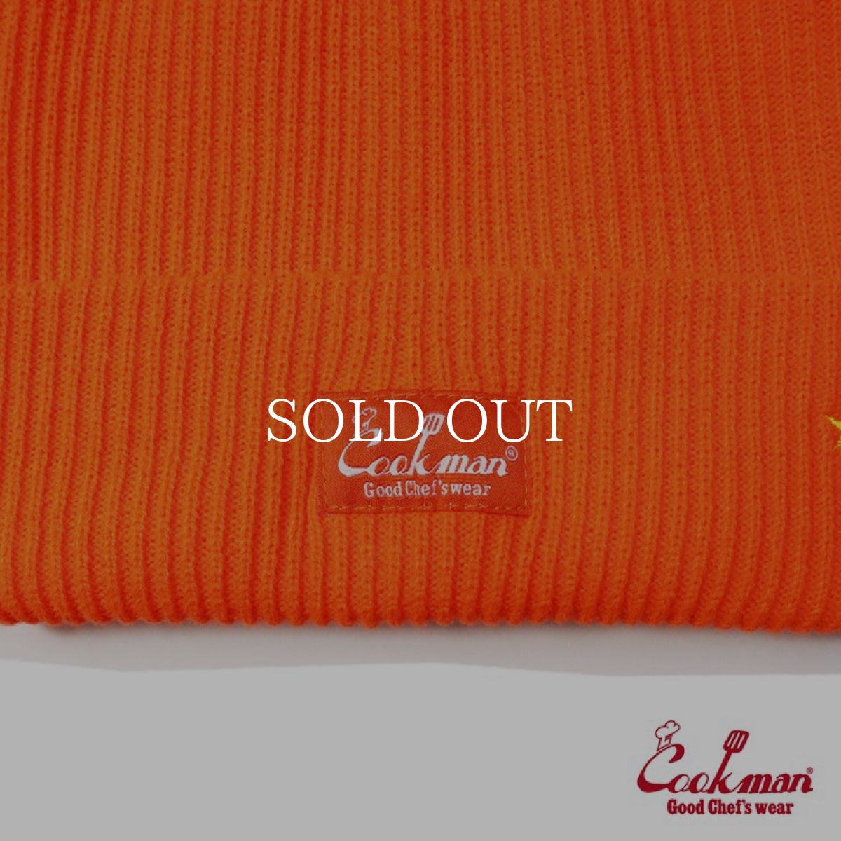 画像3: COOKMAN  ビーニー Beanie Logo Orange (Orange) (3)