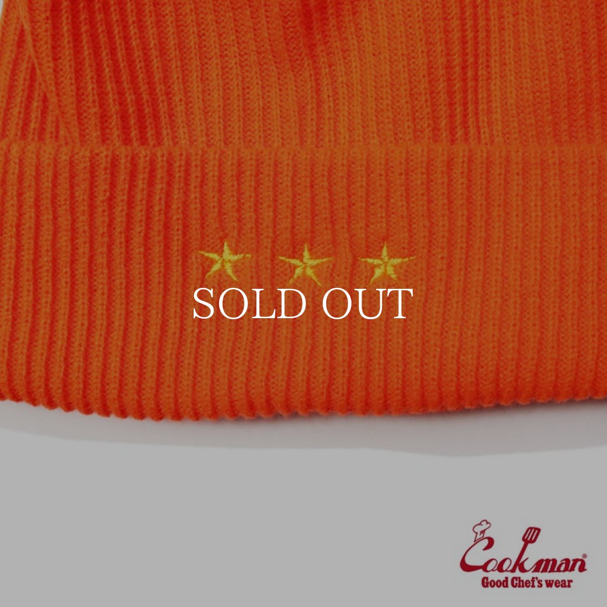 画像4: COOKMAN  ビーニー Beanie Logo Orange (Orange) (4)