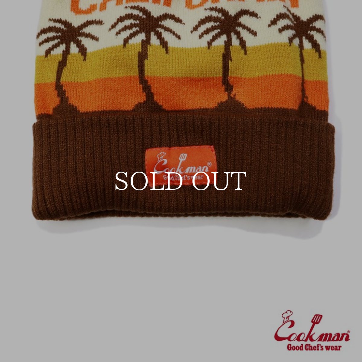 画像3: COOKMAN  ビーニー Beanie Logo California (Mustard) (3)