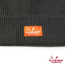 画像3: COOKMAN  ビーニー Beanie Logo Charcoal (Charcoal) (3)