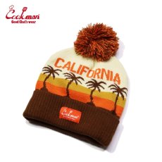 画像2: COOKMAN  ビーニー Beanie Logo California (Mustard) (2)