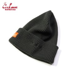 画像2: COOKMAN  ビーニー Beanie Logo Charcoal (Charcoal) (2)