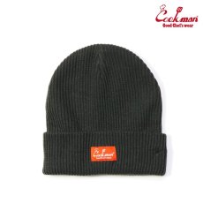 画像1: COOKMAN  ビーニー Beanie Logo Charcoal (Charcoal) (1)