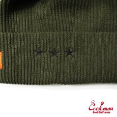 画像4: COOKMAN  ビーニー Beanie Logo Olive (Olive) (4)