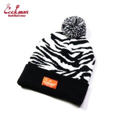 画像2: COOKMAN  ビーニー Beanie Zebra (White) (2)