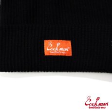 画像3: COOKMAN  ビーニー Beanie Logo Black (Black) (3)