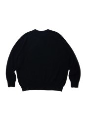 画像2: COOTIE   Raccoon Crewneck Sweater (Black) (2)