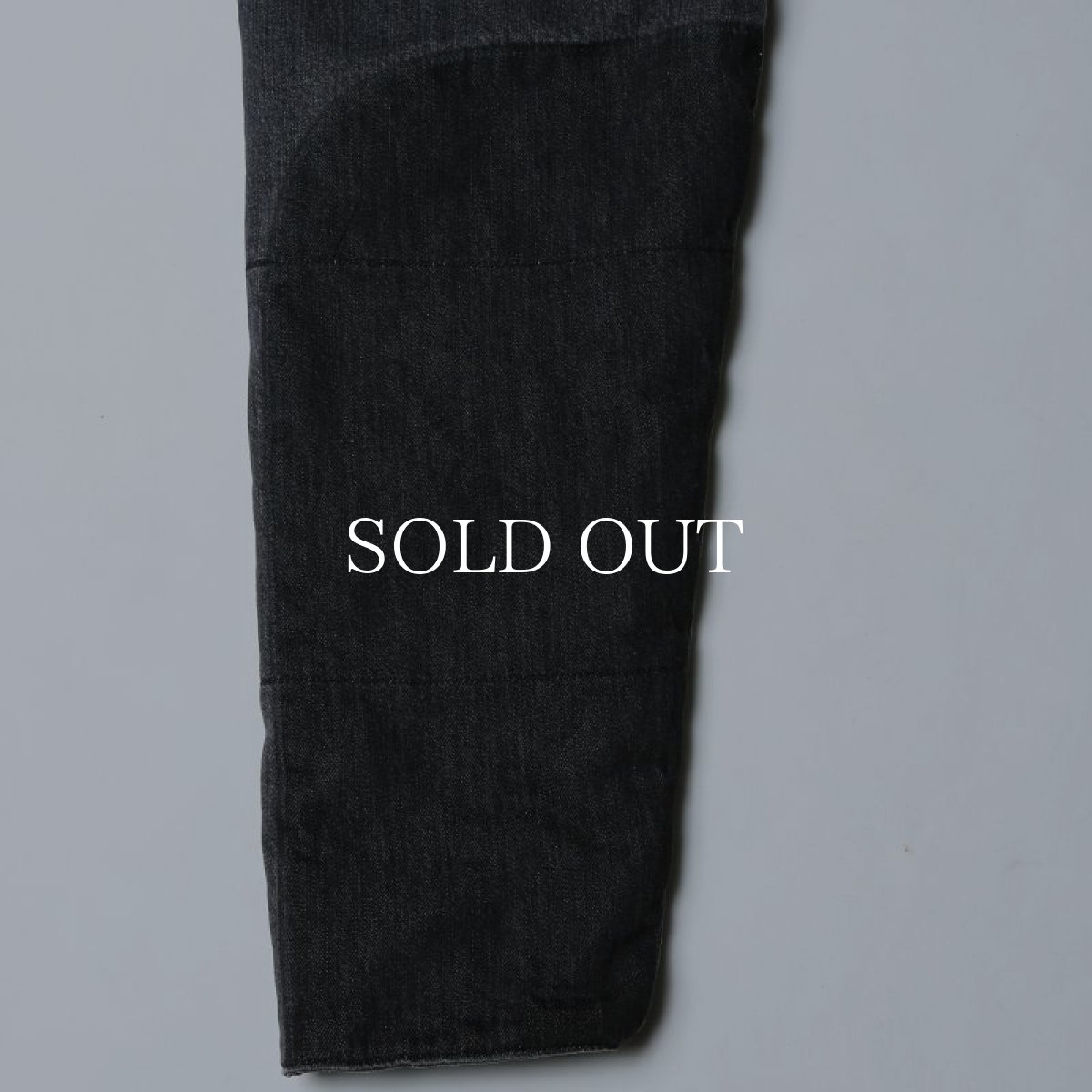 画像7: Liberaiders  LR DENIM PUFFER JACKET (GRAY) (7)