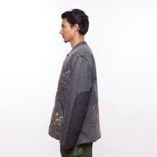 画像10: Liberaiders  LR DENIM PUFFER JACKET (GRAY) (10)