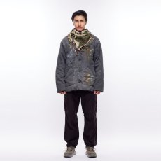 画像12: Liberaiders  LR DENIM PUFFER JACKET (GRAY) (12)