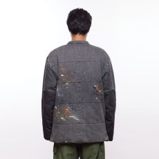 画像11: Liberaiders  LR DENIM PUFFER JACKET (GRAY) (11)