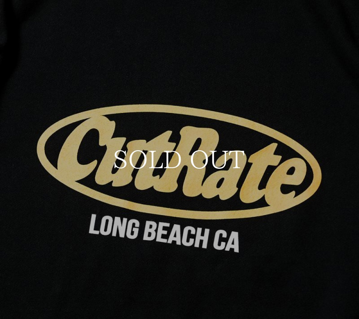 画像3: CUTRATE  CUTRATE LOGO DROPSHOULDER CREW NECK SWEAT (BLACK) (3)
