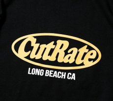 画像3: CUTRATE  CUTRATE LOGO DROPSHOULDER CREW NECK SWEAT (BLACK) (3)